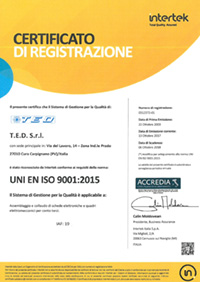 TED Certificazione